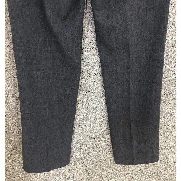 Daisy Fuentes Work Career Pants Trousers Slacks Gray Size 2 Pleated - Picture 6 of 8